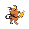 Femelle de dos de Raichu