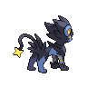 Femelle de dos de Luxray