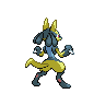 Shiney de dos de Lucario