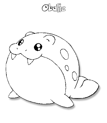 Coloriage de Obalie