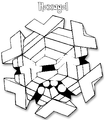 Coloriage de Hexagel